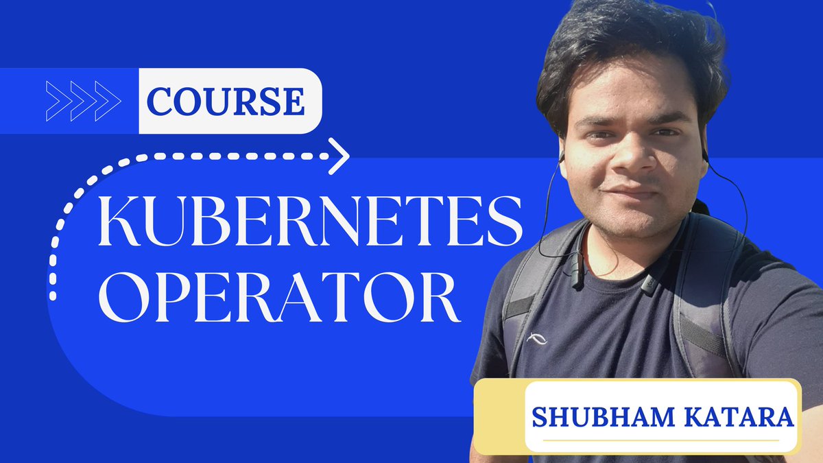 SaiyamPathak's tweet image. 12.5 GB Kubernetes operator course from scratch is already uploaded to Kubesimplify YT and unlisted.
It will be made public tomorrow 3pm IST.
Excited?? 
Duration - 6 hours+