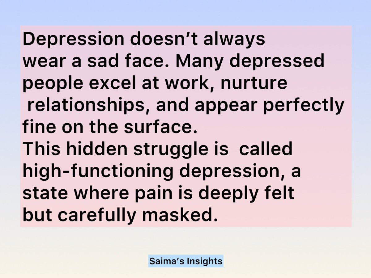 SaimaHash's tweet image. Depression is real…… and has many types. 
#depression