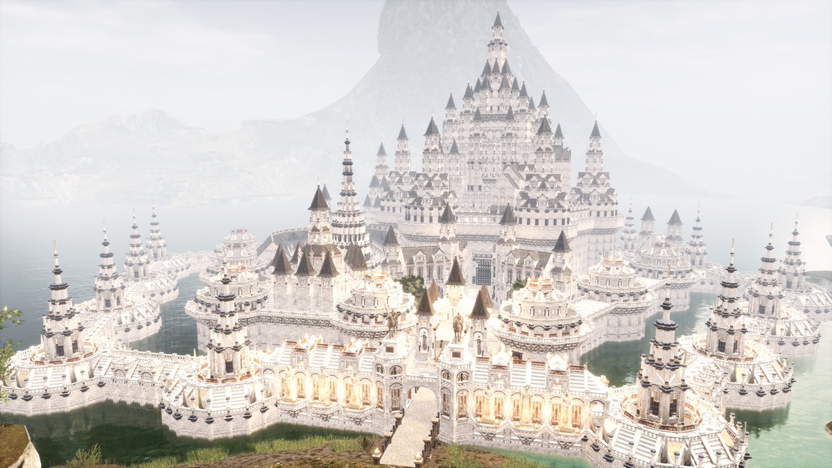 外観が大体組みあがった白亜の城
でもちょっと白すぎる気も。もう少し刺し色増やすべきか🤔

難関の内装もこれから。
進捗まだまだ半分程度だったw

#Conanexiles
#コナンアウトキャスト
#SavageWilds