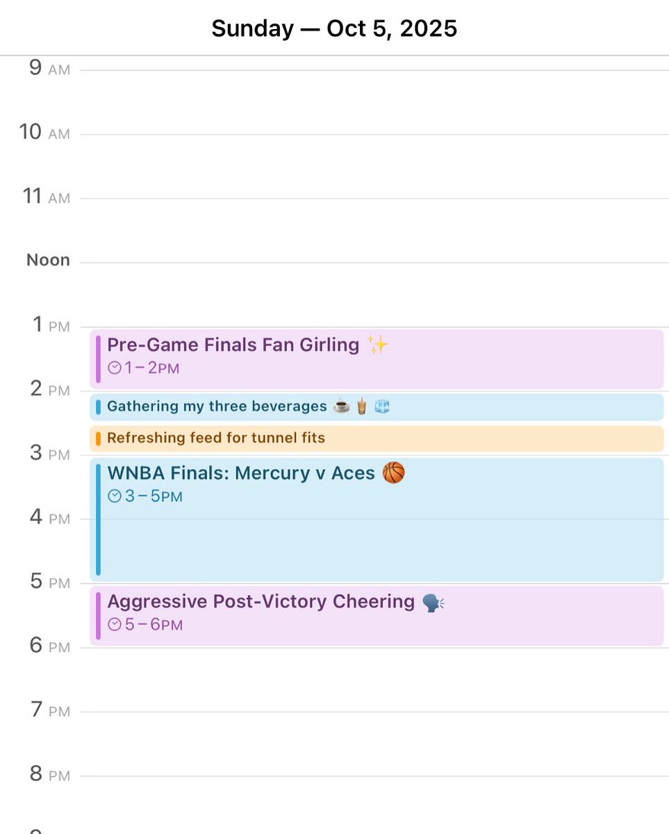 It's game two of the WNBA Finals and we have a VERY busy day 🫡