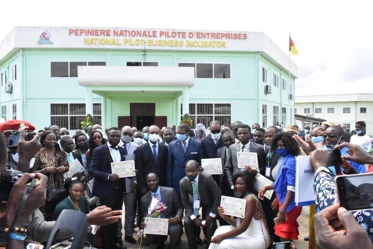 📢 On Oct 6, 2025 at 12PM in Édéa, the Ministers of #SMEs &amp; #HigherEducation will co-chair the signing of the MINPMEESA–MINESUP partnership on the PNPE incubator &amp; inaugurate the Sanaga Maritime Delegation.
#Entrepreneurship #Students #SocialEconomy #Artisans #PNPE