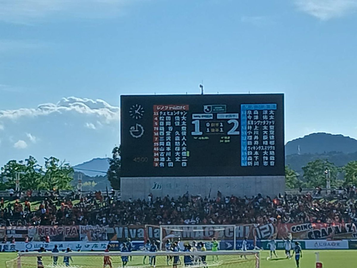 vsレノファ山口
最高でした！🩵🩷