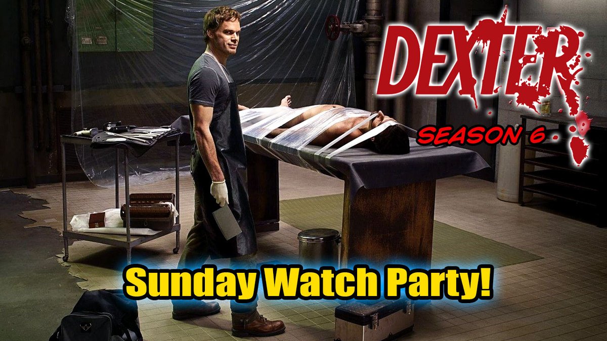 Sunday Watch Party! Dexter Season 6  tonight at 8:15pm est youtube.com/live/QaN6paBcB…

X &amp; Rumble: rumble.com/v6zwznc-sunday…

<a href="/BlinkyCaptain/">SLASHER McSPLITTER</a> <a href="/Adam_Shawhan/">SuperFan Adam Shawhan</a> <a href="/TinaBojan/">Tina Bojan 💙⚾️❤🐻</a>