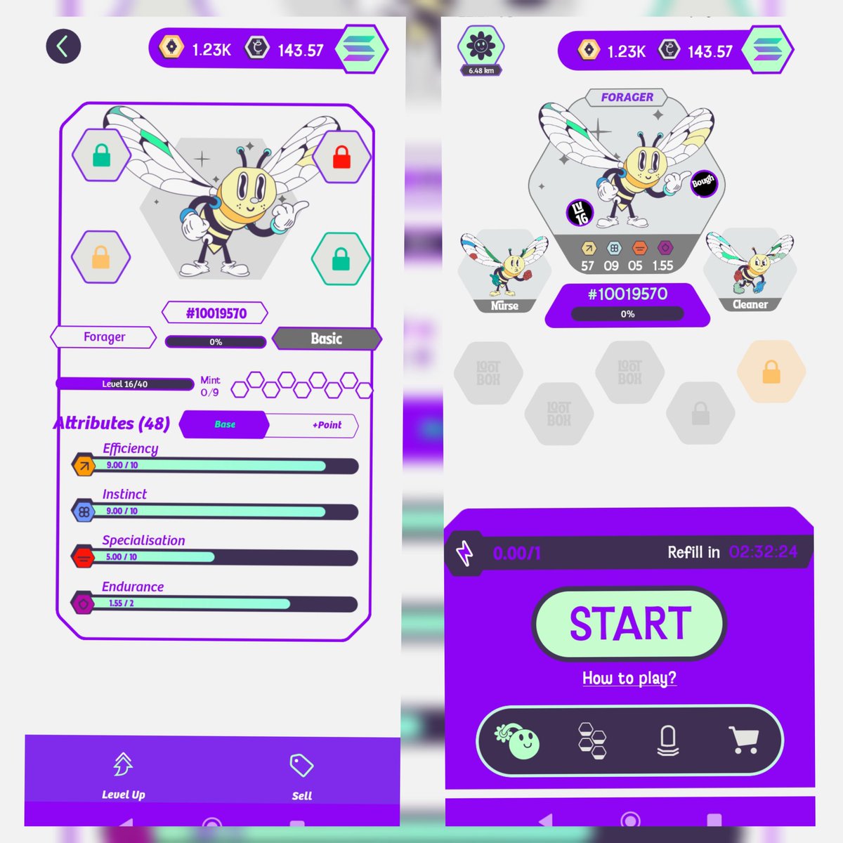 mIkezit0_0's tweet image. 🐝✨ The Beginning in @The_Life_Bomb! 🐝✨

Why not improve the inventory? Trustable project deserve that!

My most recently Bee &quot;Forager&quot; and my new main!

Tomorrow? It&apos;s Mint Day! 🥹

Get ready to join? Fly with us #Hive!

 💪🐝🌍

#TheLifeBomb #M2E