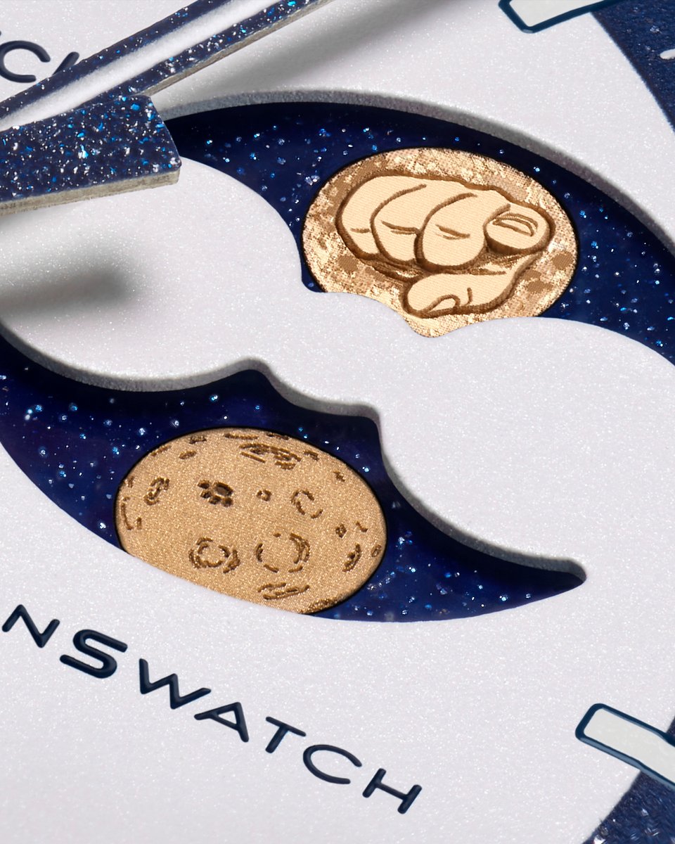 The latest MISSION TO EARTHPHASE - MOONSHINE GOLD is available from 7 to 21 October, 2025, at all Swatch stores featuring the Bioceramic MoonSwatch Collection. #MoonSwatch #OMEGAxSwatch #Swatch

swat.ch/4qaxDQ6