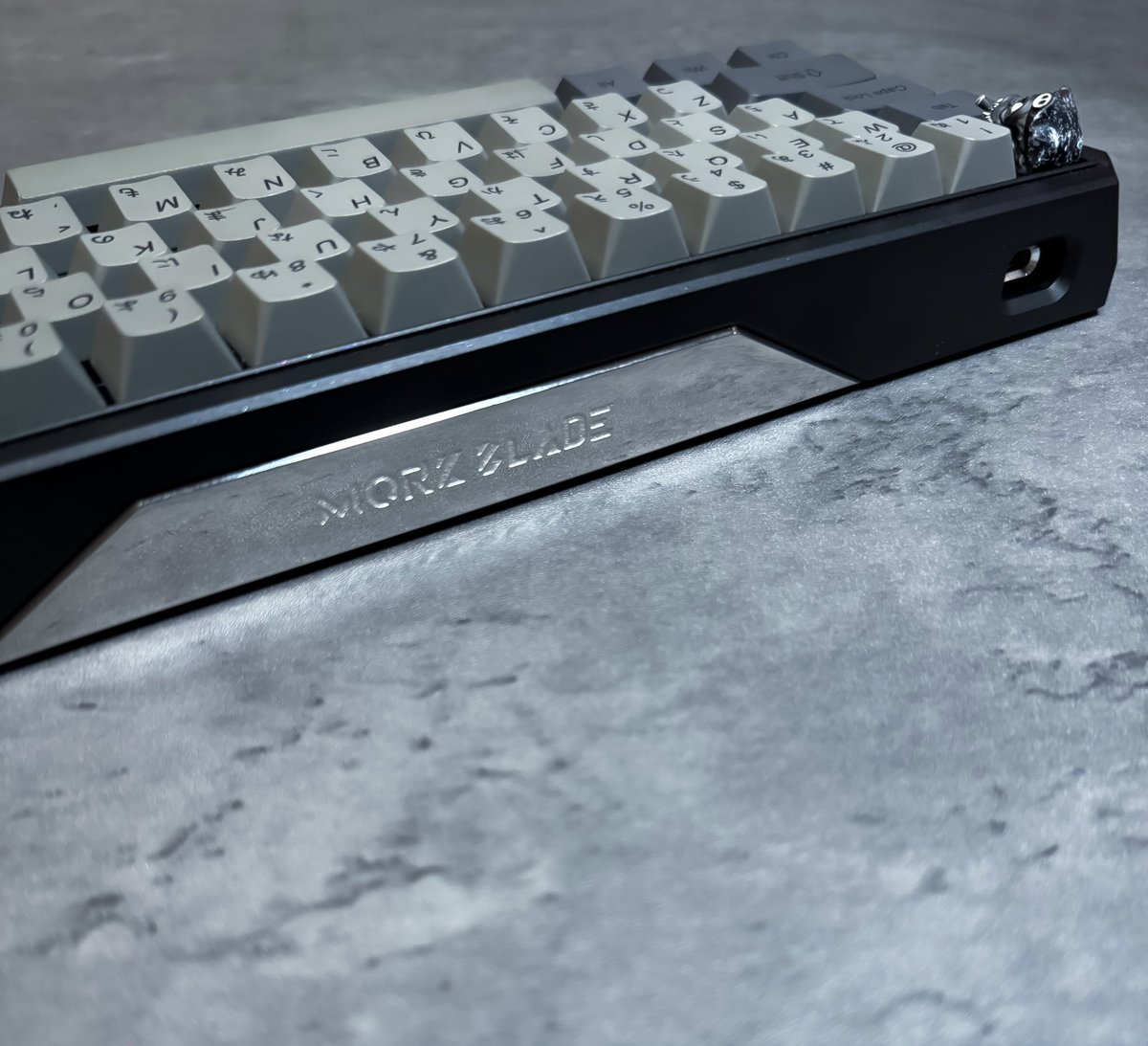 新品未開封MorkBlade MK60 White MorkBlade MorkBlade MK60 White ラピッドトリガーキーボード MK60