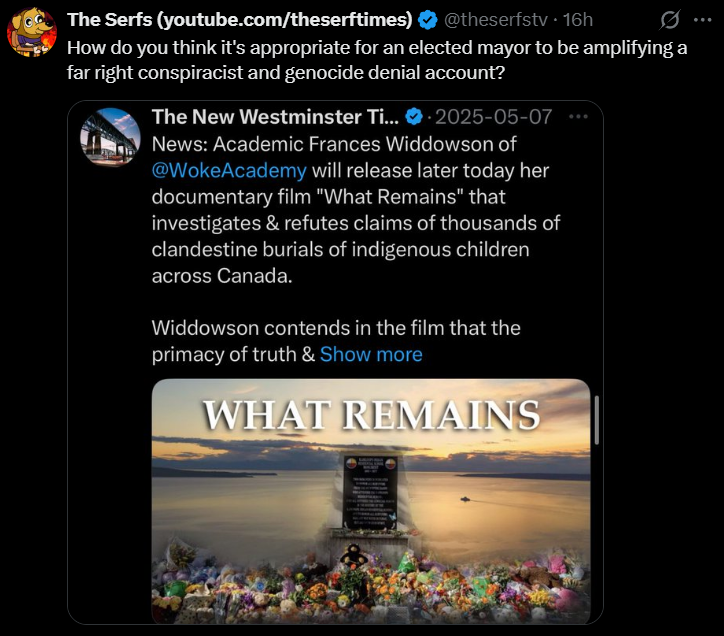 COPEVancouver's tweet photo. Ken Sim killed the city's Equity Office.

Now, less than a week later, he's retweeting far-right residential school denialists and anti-LGBT activists.

Evict Ken Sim. https://t.co/jzsff73aMg