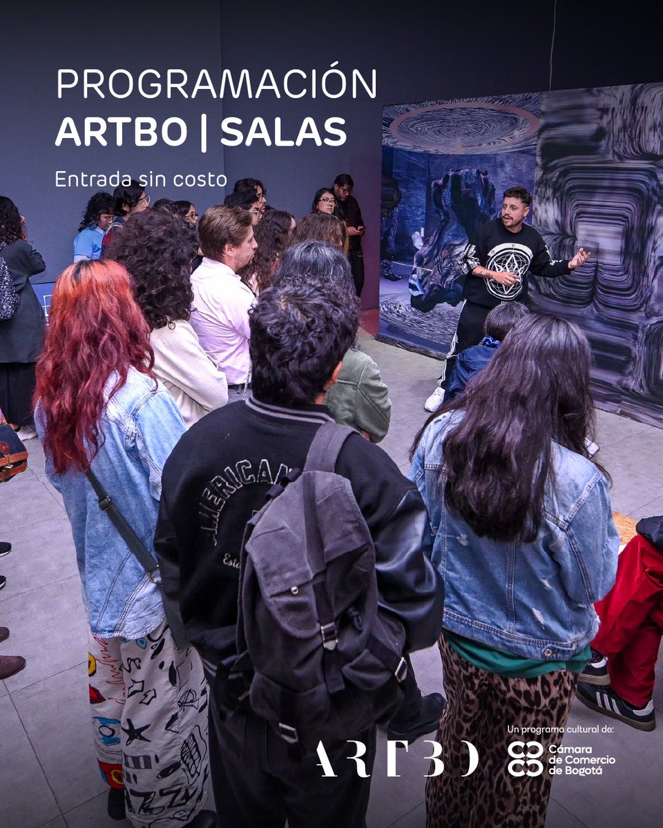 programaARTBO's tweet image. ¡No te pierdas las exposiciones de ARTBO | Salas que restan en 2025!
En este último trimestre del año, además de las muestras habituales en la Sala de Exposiciones de la CCB, sede Chapinero; Salas se expande con exhibiciones en la Estación de Tren de Zipaquirá, en el barrio San…