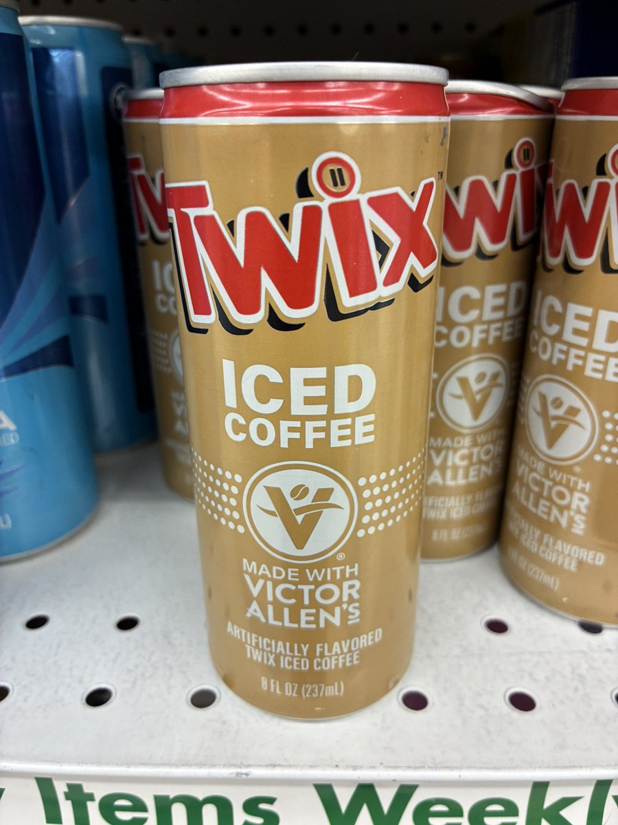 pimlius's tweet image. So this Twix iced coffee doesn’t even include Twix bars as an ingredient? How is that even legal. This used to be a real country.