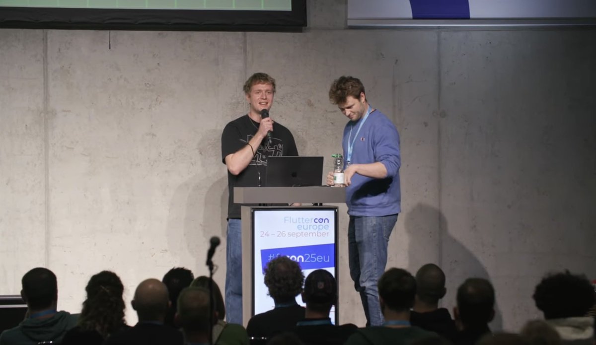 imadetheseworks's tweet image. Our talk on Physicality in UX has been uploaded to YouTube!
If you want to learn how to build physically driven interfaces in #FlutterDev check it out!
If you just want t learn about motor and why you should use it, skip to 19:00 🏎️