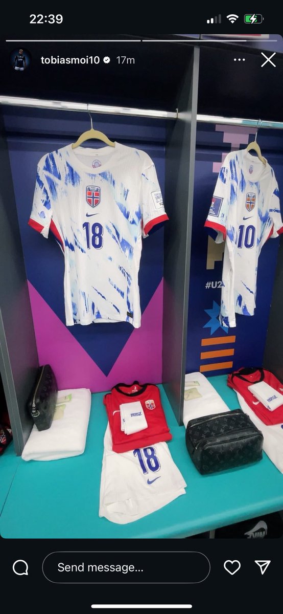 Congratulations tobias moi  on your first start in the U20s @fifaworldcup for <a href="/nff_landslag/">Fotballandslaget</a> against <a href="/Saudi/">Saudi سعـودي 🇸🇦</a> U20s 

Good luck from all the GCFA Team 

#football #agency #agent #soccer