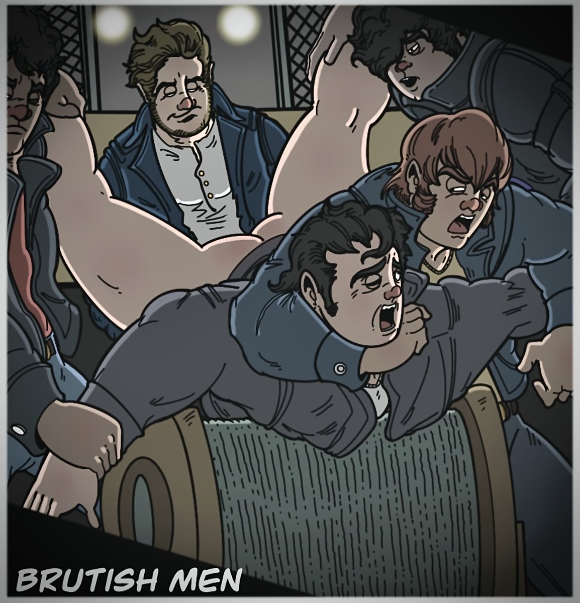 MelancholyRos10's tweet photo. Stuck at work so Iโm getting some coloring done ๐จ ๐ #spetters #comicbook #comicstrip #eroticart #enm #humiliation https://t.co/6pccX8nsMV