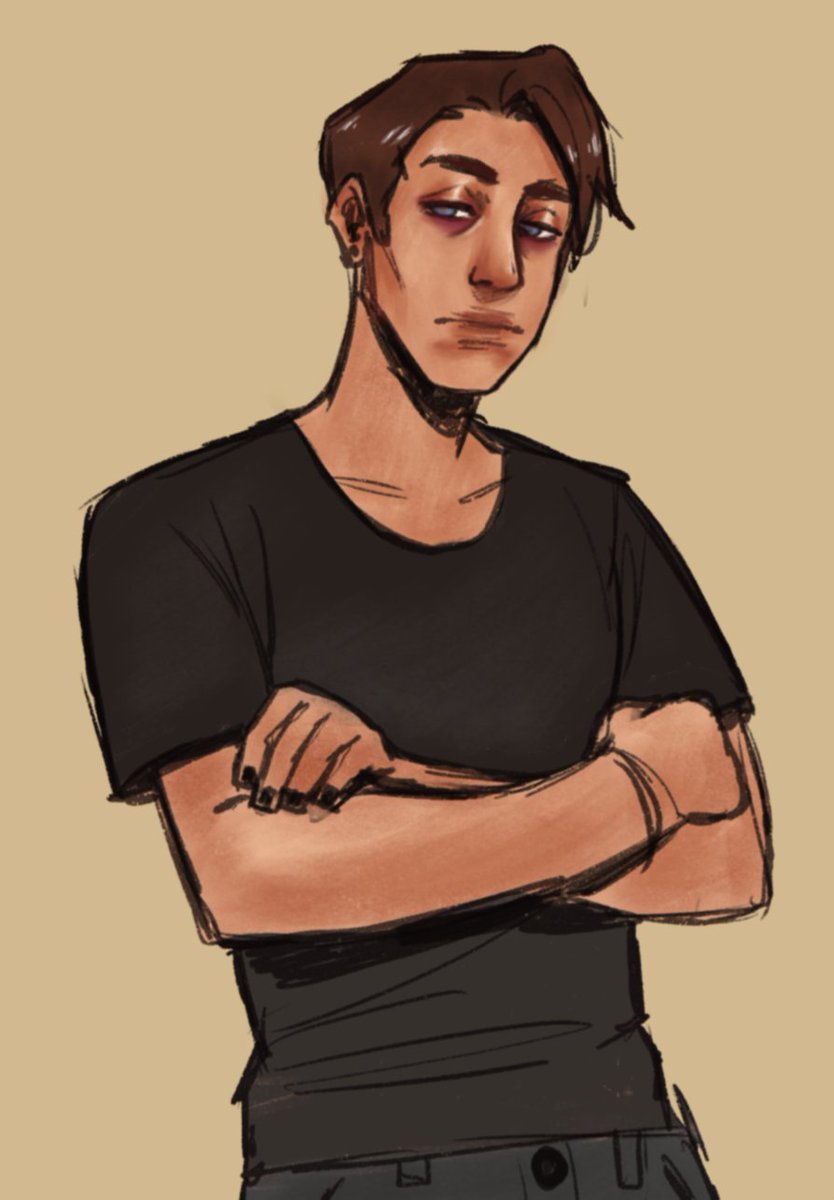 dirtgf's tweet image. hi hello, I'm offering some emergency commissions!!!

20$ for waist up half body colored sketches. (examples below) DM me here or on discord if you are interested!