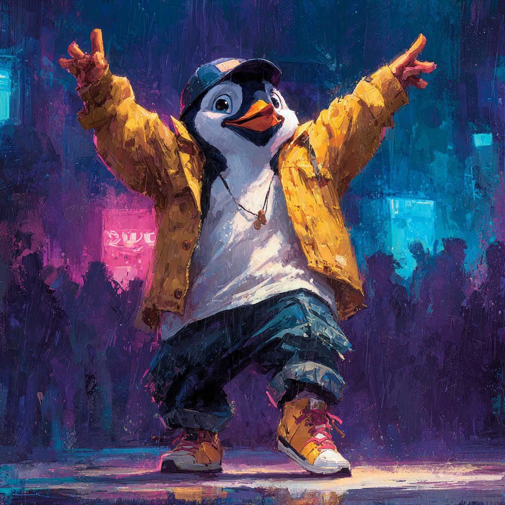 everyday_beasts's tweet photo. Meet FreezePop: the dancing pop star who knows how to light up the stage! Cool as ice and smooth as rhythm, FreezePop lives for the beat. https://t.co/SNjx1YwQ4g

#EverydayBeasts #FreezePop #CharacterDesign #AnthroArt #DigitalArt #PenguinVibes #PopStarEnergy #DanceYourHeartOut https://t.co/BGR8ABgzVI