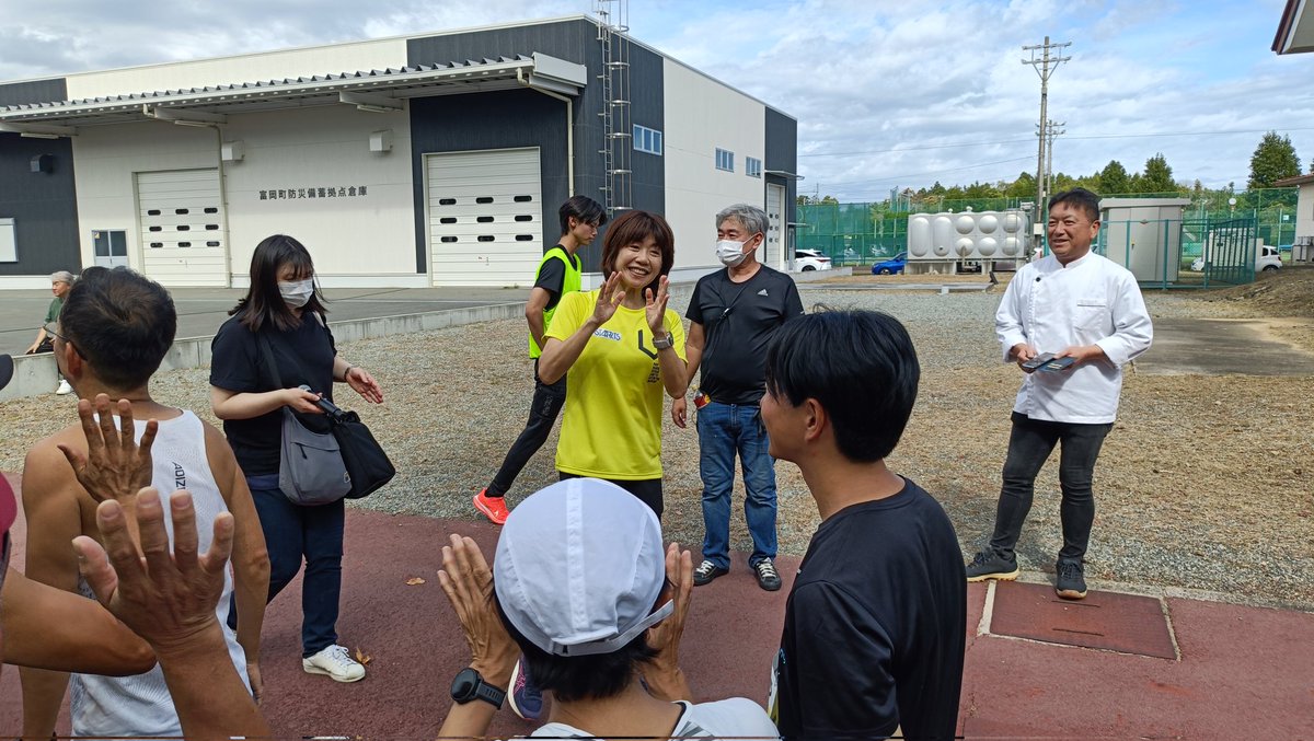 hidepy's tweet image. 昨日になりましたが、とみおか復興ロードレース大会に出場。
アップダウンと向かい風に苦しみましたが、Xデーをなんとか2秒回避。