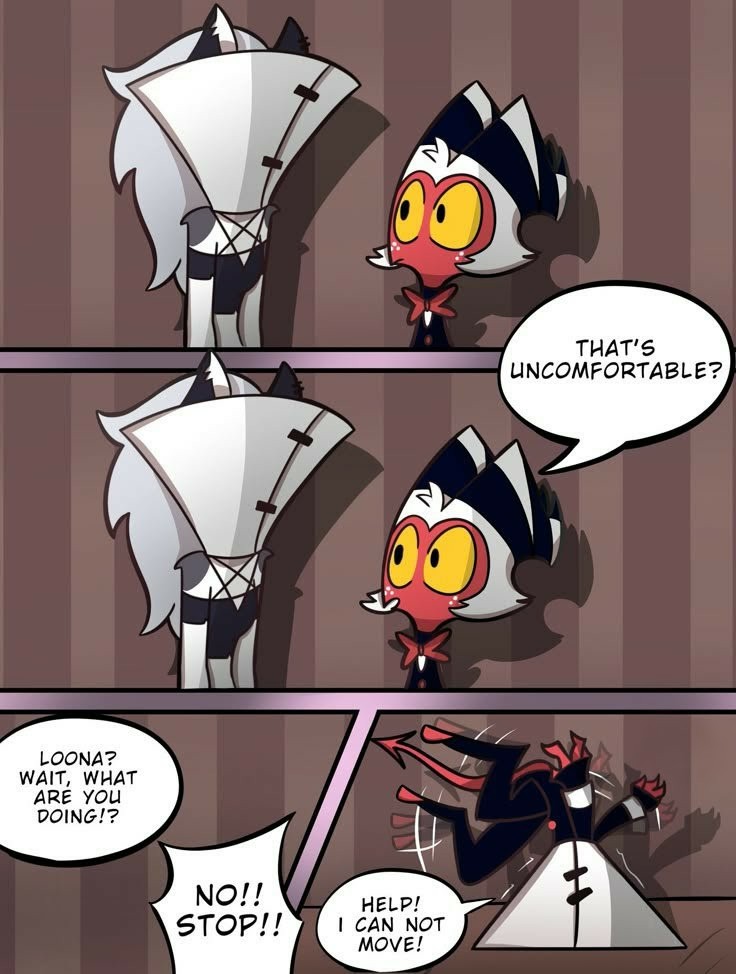 ♥️
.
#Helluvaboss #HelluvaBossLoona #HelluvaBossFanart #Loona #loonahelluvaboss #loonafanart #Helluvaboss #itsnotmyart #commisionopen #verosika #comicart #loonaxVerosika