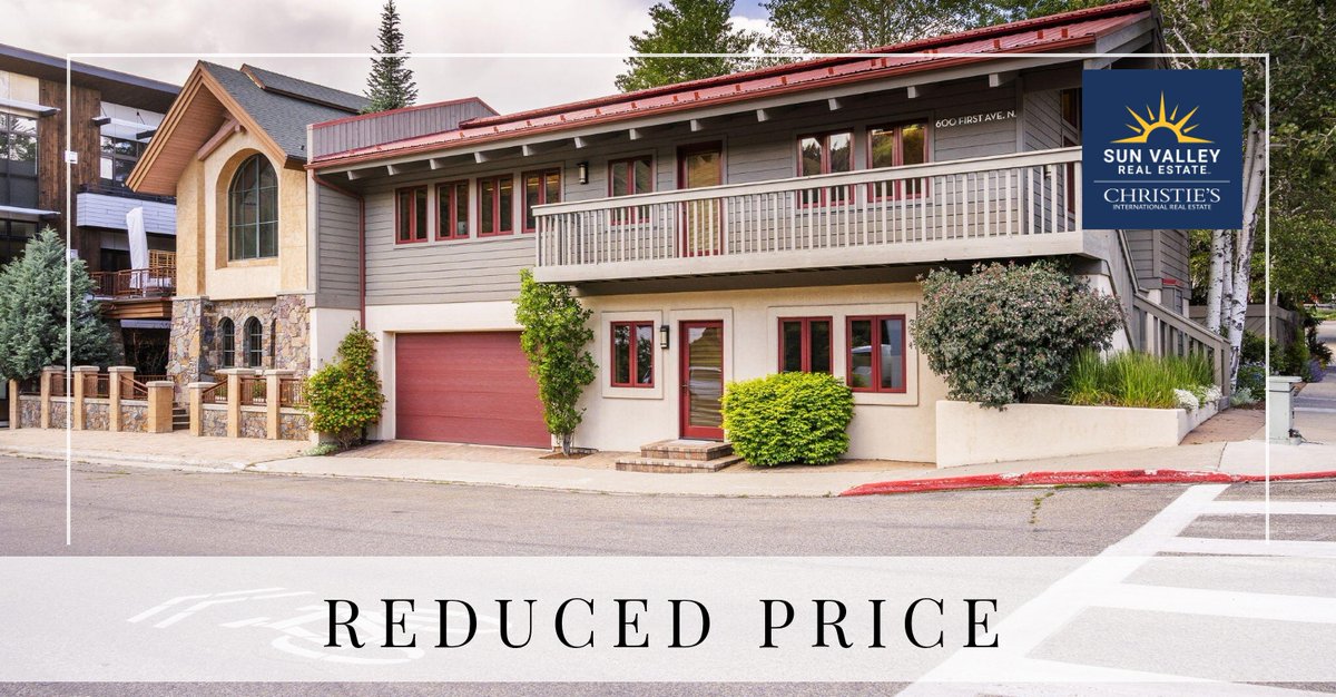 SuzanneSvre's tweet photo. 📍 Reduced Price 📍 Recently reduced home at 111 E 6th Ave in Ketchum Reach out here or at https://t.co/yBv13quyuS for more information!

Suzanne Williams and Noah Hendricks
Sun Valley Real Estate | Christie's

(208) 720-3951   s... https://t.co/qyzGzpnbSS https://t.co/xKhoeZlItO