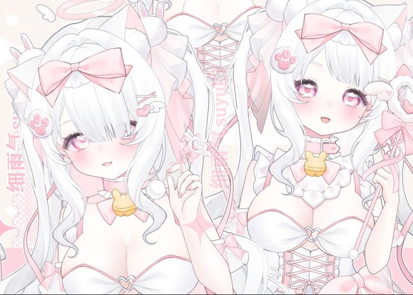 Pixelated_Grace's tweet photo. I can't believe I haven't done an introduction yet! Hai, I'm Grace, the Magical Girl V-Tuber!! I'm a variety content creator on Twitch. I'm disabled and try to advocate for the disabled community!! If you like dumb and silly content, I can hopefully provide that heh \( >^<)/ 🩷🐾 https://t.co/6RBbyl0qQm