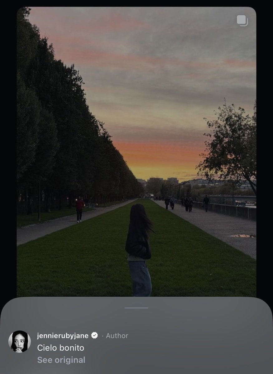 “Cielo bonito” lo puso por mi, claramente