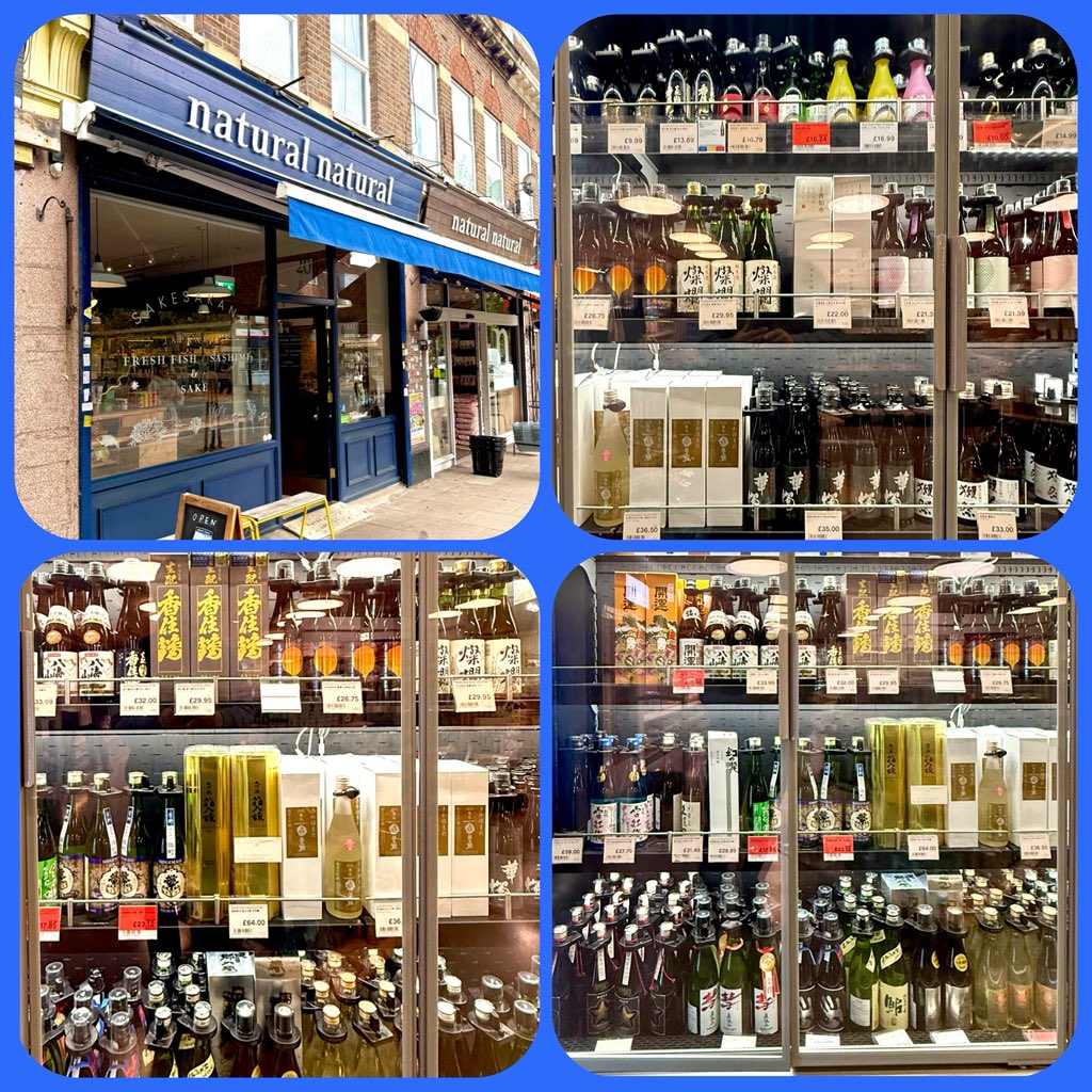 ToshioUeno's tweet photo. Sake Market research in London. Good storage condition and large selection of Sake and Shochu I saw at these speciality stores👍👌👏
#sakesamurai #mastersakesommelier #masterofsake #iwcsake #wsetsake #wsetsakeeducator #dipwset #wsetdiploma #sake #Nihonshu https://t.co/AcjpY7D2mq