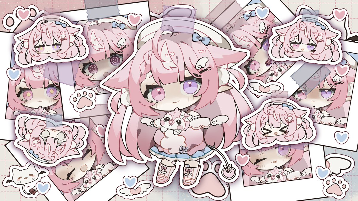 DokiDeLilly's tweet image. ❥・Keep little pictures of me in your pockets won’t you?! 

・ It will be a reminder of me wherever you go, chuu~ (˶◜ᵕ◝˶)~ 🐾💗

....
#Vtuber | #dokideart | #ENVtubers