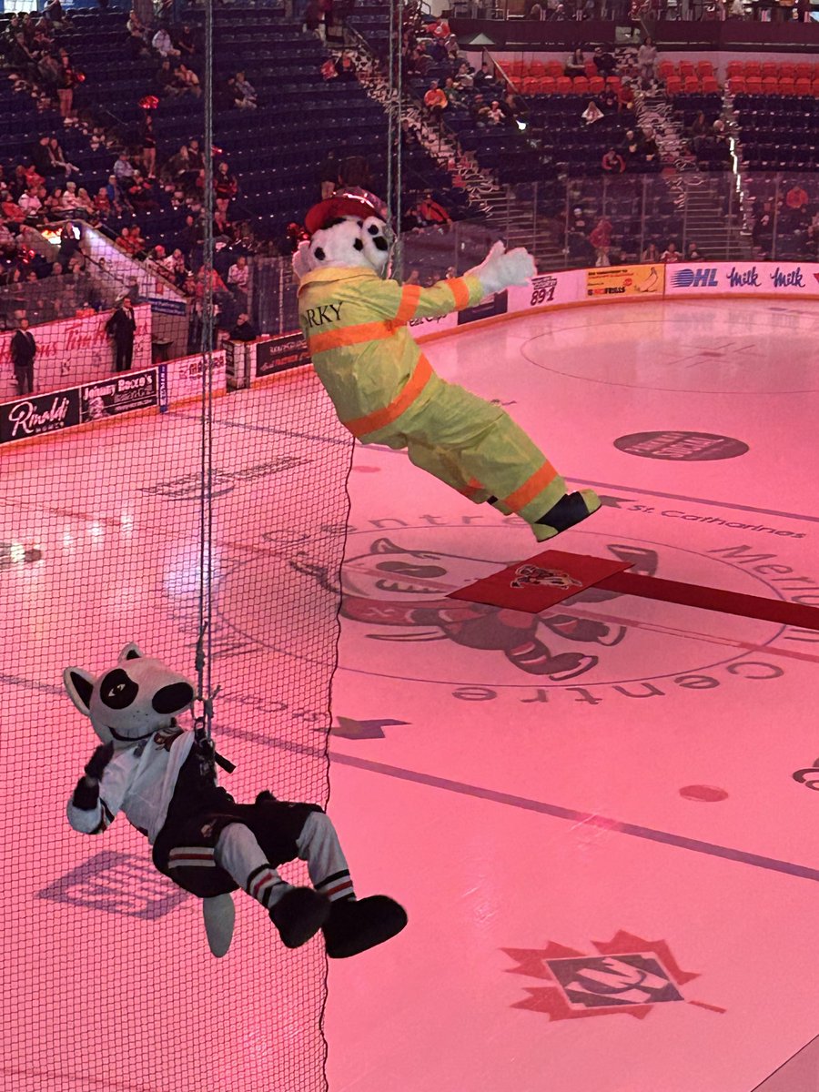 STCFireServices's tweet image. @STCFireServices was out today kicking off #FirePreventionWeek2025 talking lithium ion battery safety and supporting the @OHLIceDogs . Thanks everyone who stopped by &amp;amp; watched Bones &amp;amp; Sparky #ministicks @firefighters_st @ONFireMarshal @FMPFSC @St_Catharines