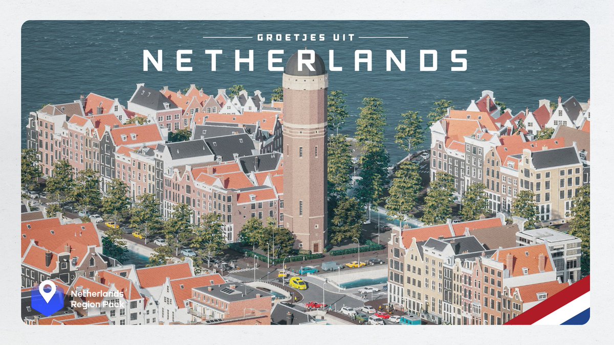 You can almost feel the sea breeze in this Dutch postcard 🇳🇱

Thank you Dukemr for capturing the calm charm of a Dutch morning with the Netherlands Region Pack!