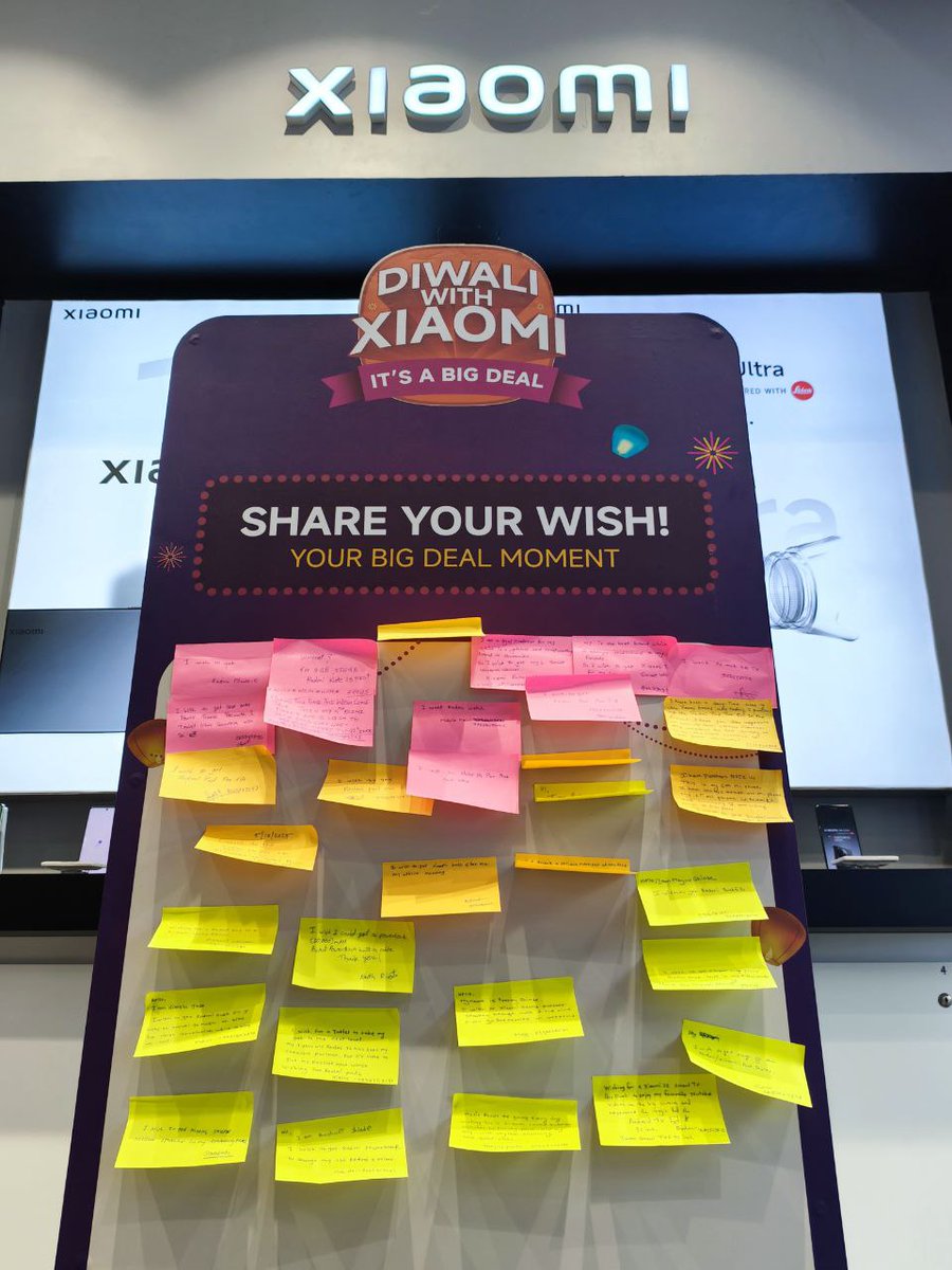 Our October #XFCPune meetup at Xiaomi Home, FC Road was full of Diwali vibes exploring amazing deals, sharing our #BigDealWishes, and enjoying engaging discussions about Xiaomi products. 🧡