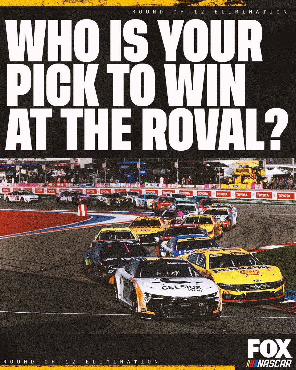 FOX: NASCAR tweet media