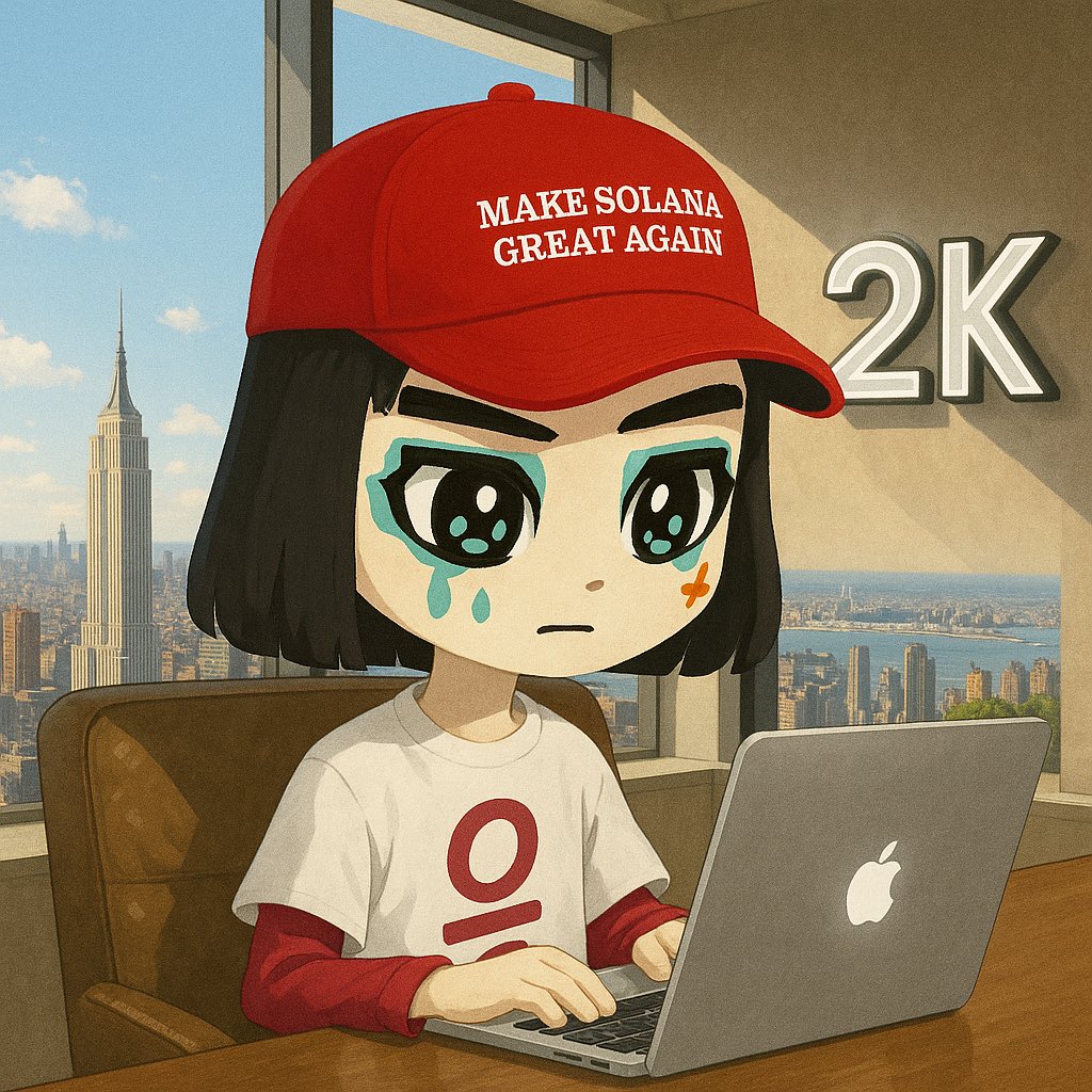 Thanks for 2k followers
10$ giveaway in $sol to 1 winner

- Like and RT
- Follow me
- Tag a friend in the replies

Announcing winner in 24 hours