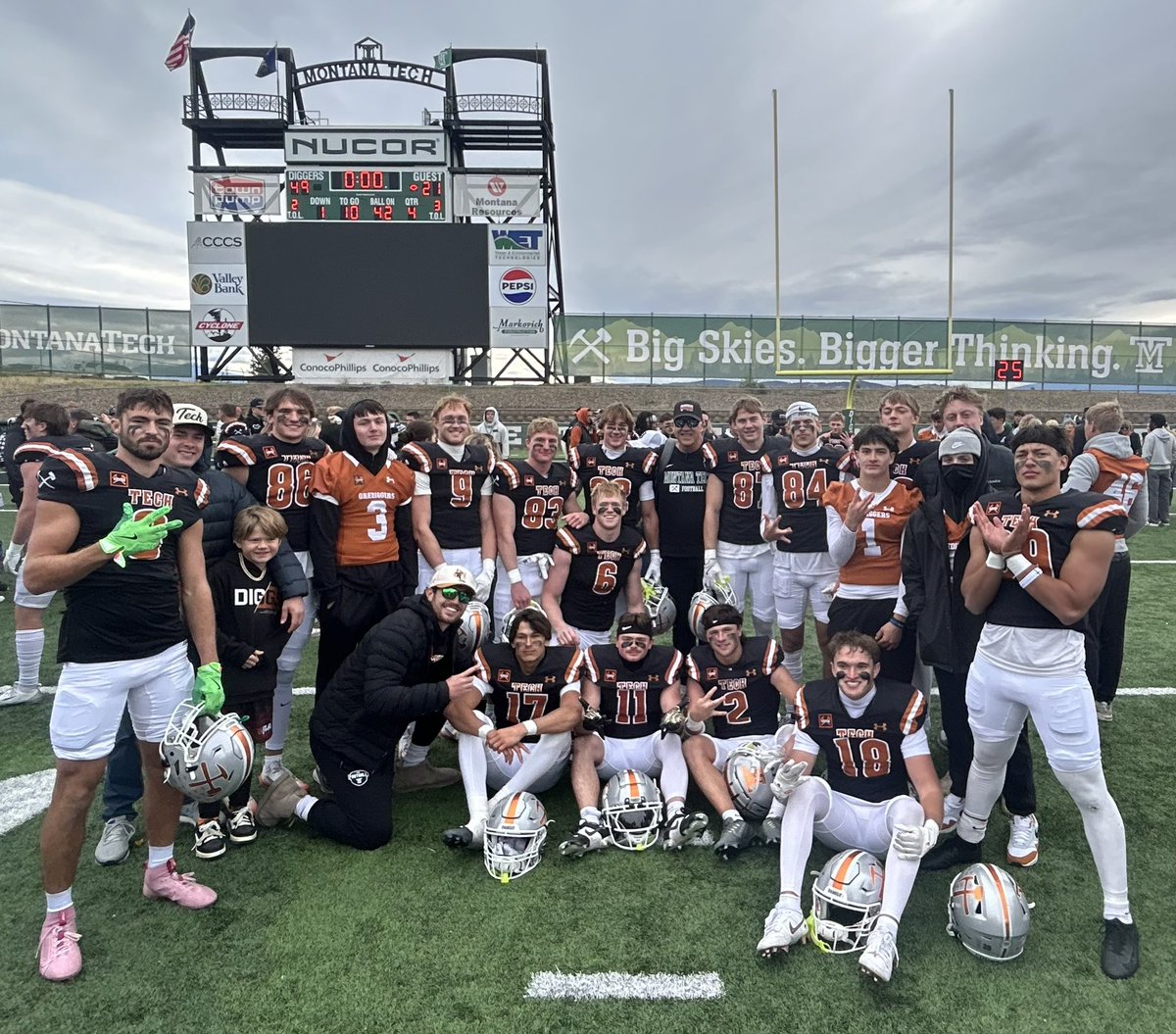 Proud of this crew!!! Keep getting better each week!!
