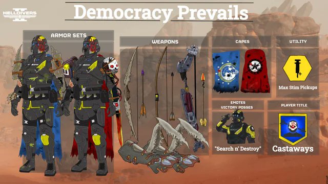 Helldivers_NOW's tweet image. #Helldivers | #Helldivers2Concept 

Warbond Concept
