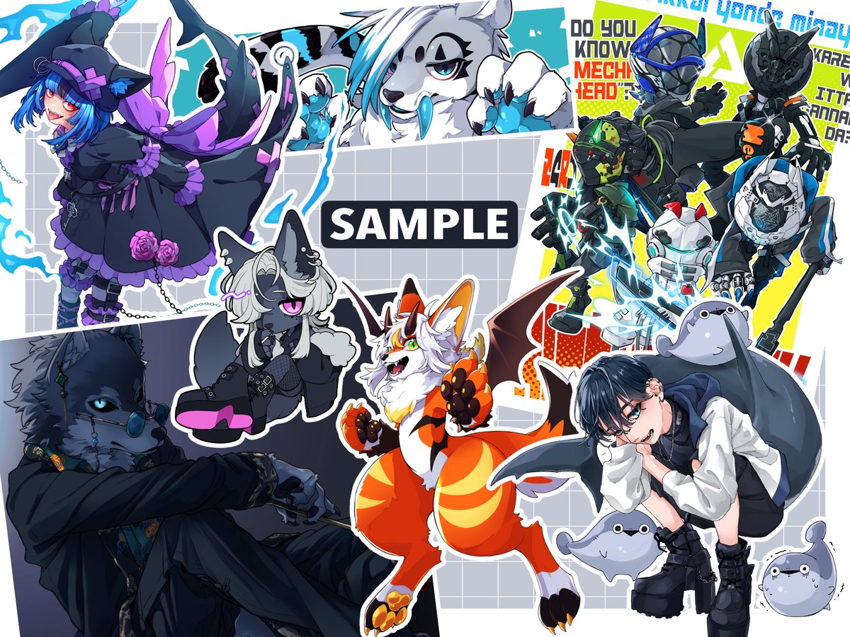 SHAR(A)K@関ケモA-43 tweet media