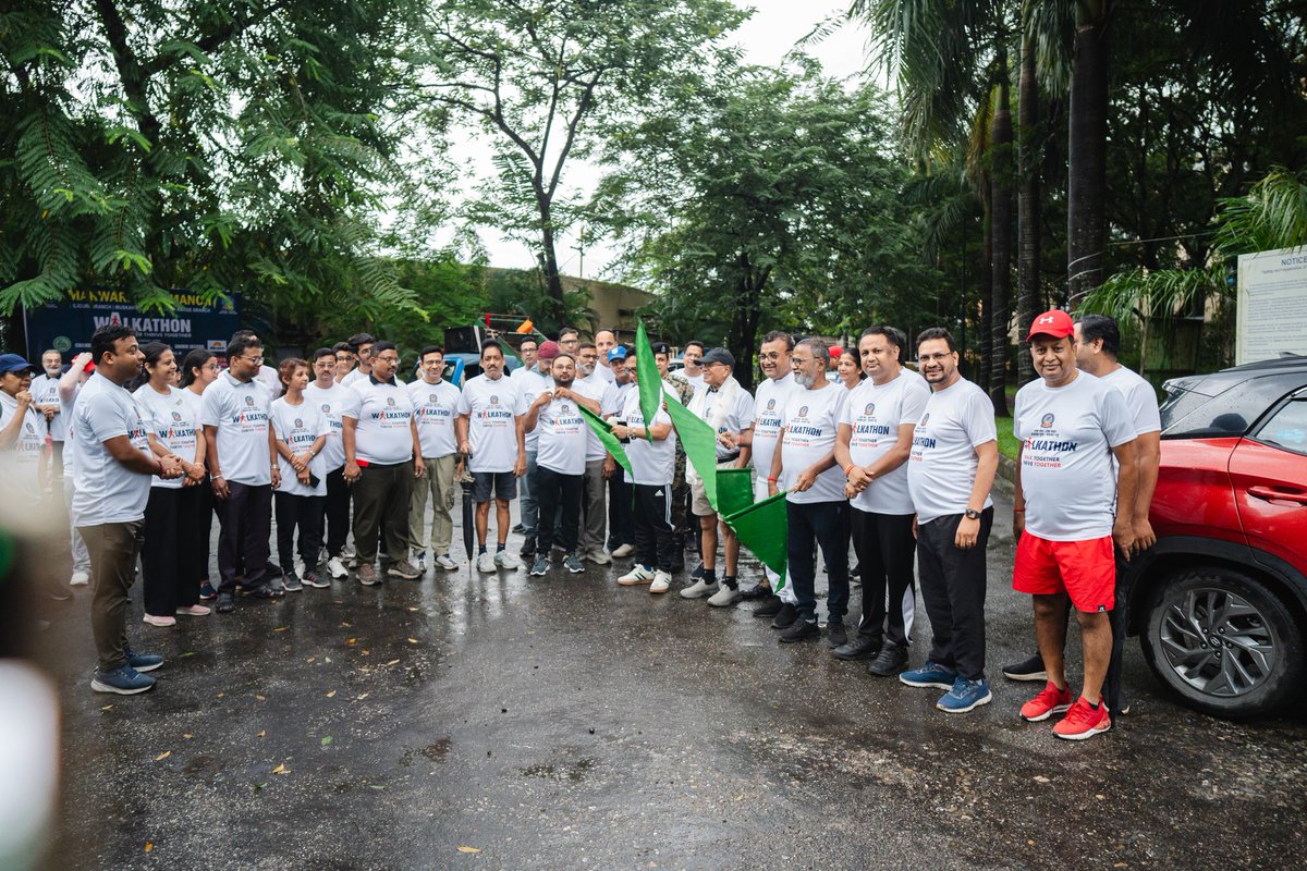 umeshslg's tweet image. अखिल भारतीय मारवाड़ी युवा मंच द्वारा आयोजित वॉकाथॉन 2025 का देशभर में हुआ भव्य और ऐतिहासिक आयोजन 
मारवाड़ी युवा मंच सिलीगुड़ी ने भी इस राष्ट्रीय अभियान में बढ़-चढ़कर भाग लिया और सिलीगुड़ी में एक उत्कृष्ट एवं प्रेरणादायी कार्यक्रम का सफल आयोजन किया। 
@MoHFW_INDIA 
@RajuBistaBJP