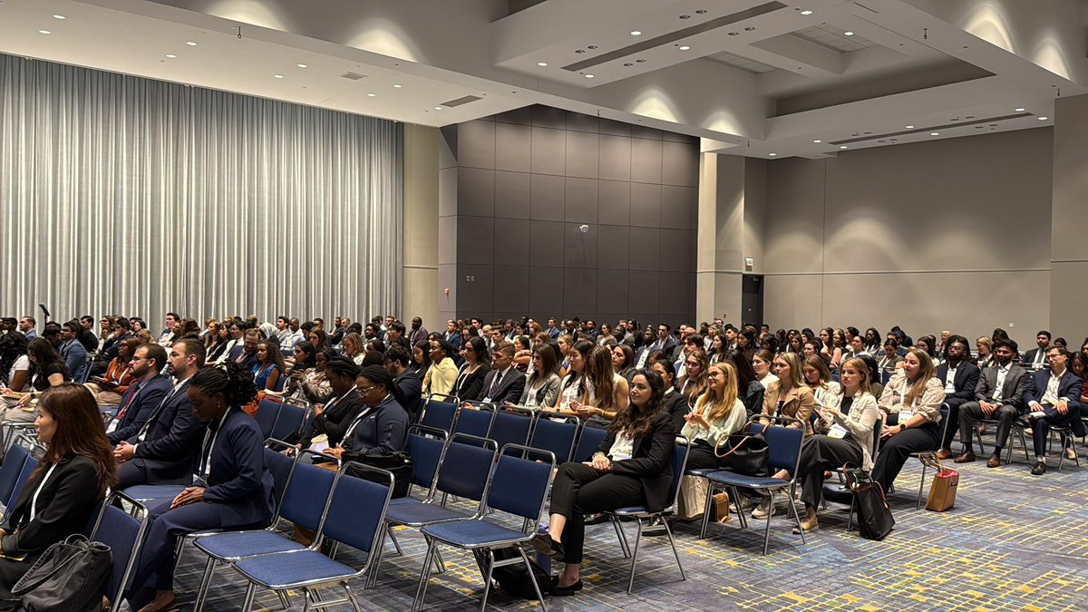 The Medical Student Program is underway. We’re excited to get a lot of great career tips and see some special guests throughout #ACSCC25!