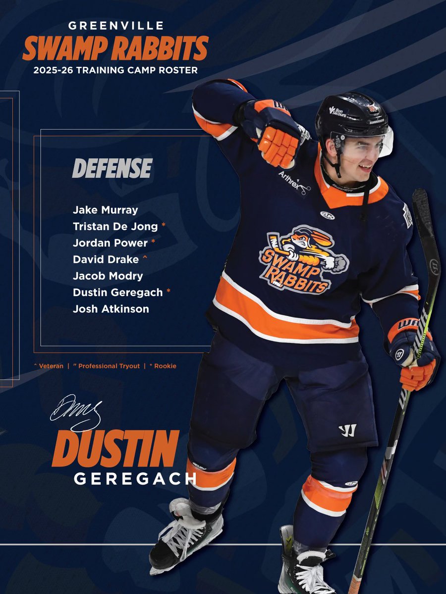 SwampRabbits's tweet photo. Our training camp roster is set. 

Read more: https://t.co/lgCMm8wZCY https://t.co/rNOQECd6hB
