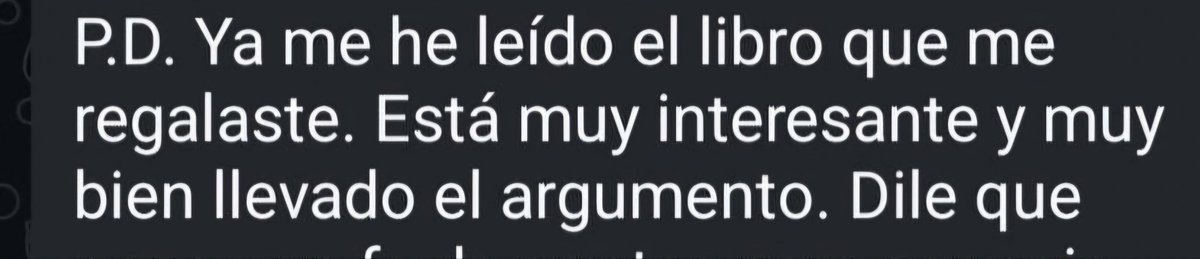 Comentario de un filósofo suizo a quien le regalaron LA CAVERNA DE ASUNCIÓN 🙌