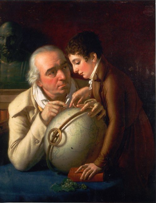lecartographe's tweet image. Tableau : La Leçon de géographie de
Anne-Louis Girodet - 1803
#Montargis #Loiret #Globe