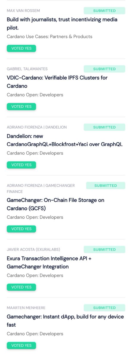 ⏰ Friendly reminder, last hours to vote for our partner's and our open source infrastructure proposals.

If we know each other, most likely consider your proposal reviewed and voted already. 👍🏻