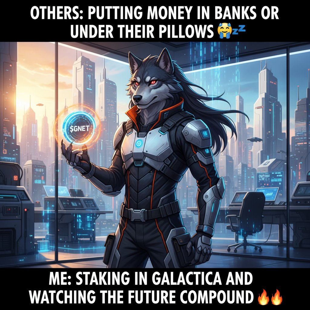Hanax84's tweet image. Just staked my $GNET and watching it grow 🚀💎

Time to let my tokens work while I focus on the next moves in the Cypher State. 🌌📈

#GalacticaTGE #GNETAscension @GalacticaNet