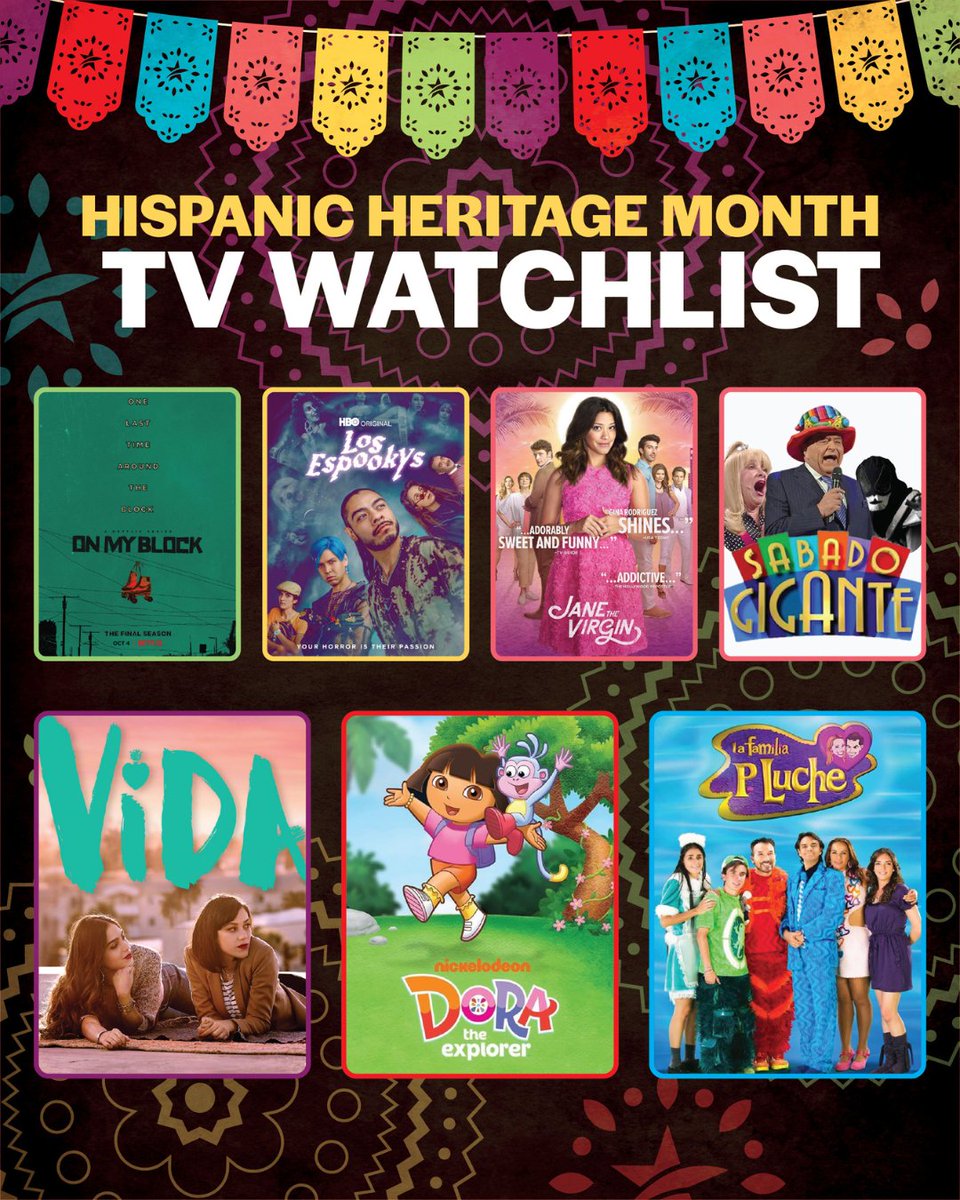 CommonCause's tweet image. It’s Hispanic Heritage Month — the perfect time to press play on shows that highlight the voices, histories, and cultures shaping our communities. 

See what’s on our watchlist! 📺