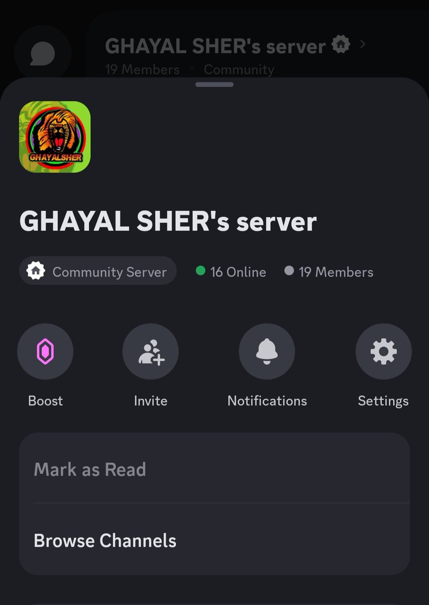 Sandeep_Jamuda's tweet image. Hey, Don't forget to Join Me aka GHAYAL SHER Discord Community to Chill Hangout during Live Gaming and many more times, for lovely communication and to build a community, Let's build a community and join the GHAYAL SHER Discord Squad 🦁😎🔥👉discord.gg/wXRrRe2Y6
#discord