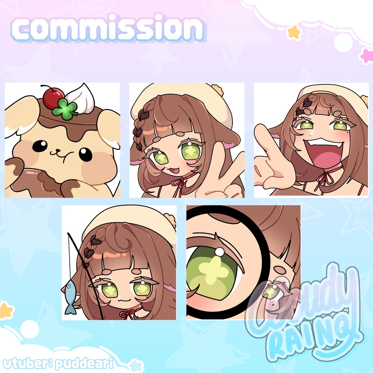 some recent comms :D | #Commission #art #vtuber