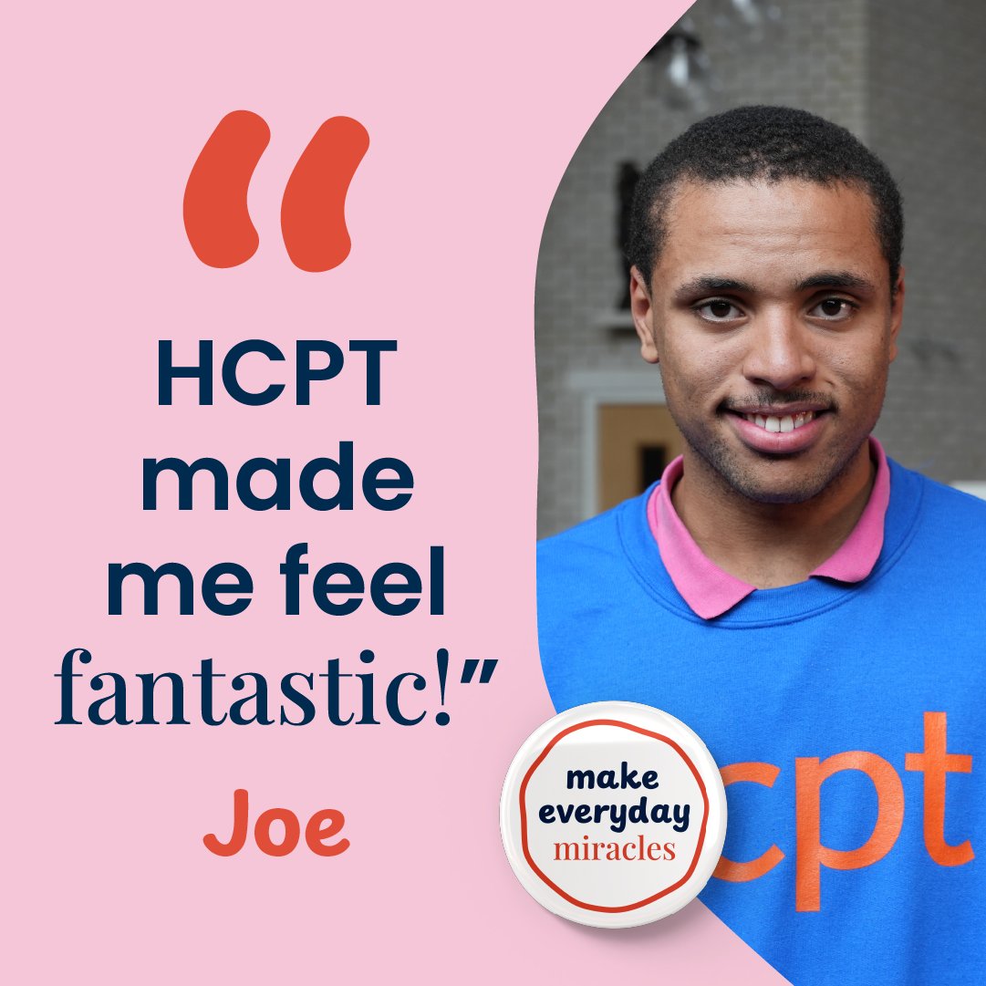 “HCPT made me feel fantastic!”
From the laughter to the love shared in Lourdes, HCPT creates moments that stay with you forever. ✨

Discover more stories: makeeverydaymiracles.org.uk