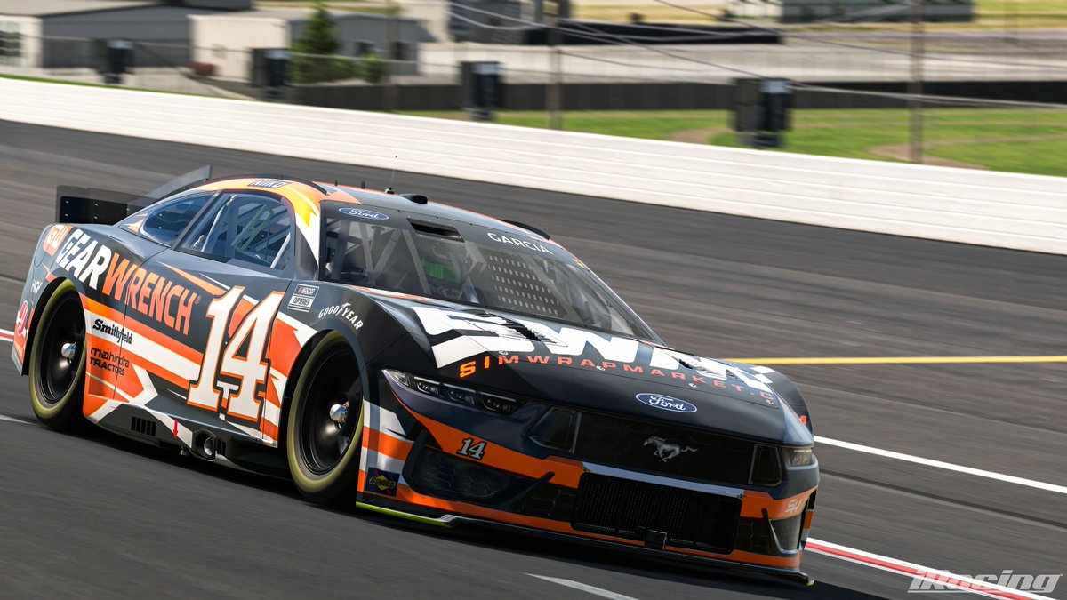 Check out this spectacular livery featuring GEARWRENCH, created using NASCAR Class A - 175 and Sim Wrap Market products. Submitted by Niiko Garcia!