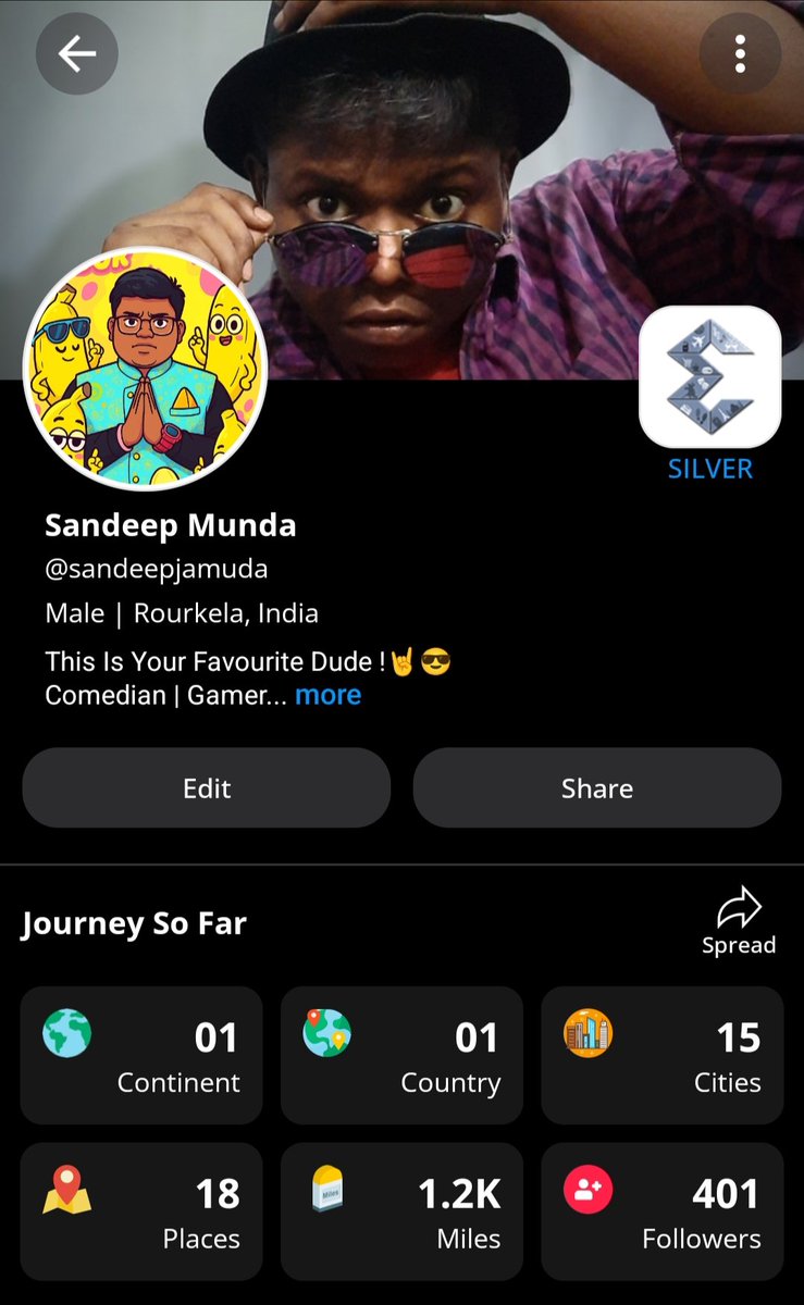 Sandeep_Jamuda's tweet image. Thanks to the Public and my Well wishers for soo much love and support as I don't expected. Awesome analytics dashboard of my Explouser, this is all dedicated to all my supporters, and possible only for them, Once again Thanks, Whoooo........... 😎🔥😍🥰🎉🤗🙂
#explouser