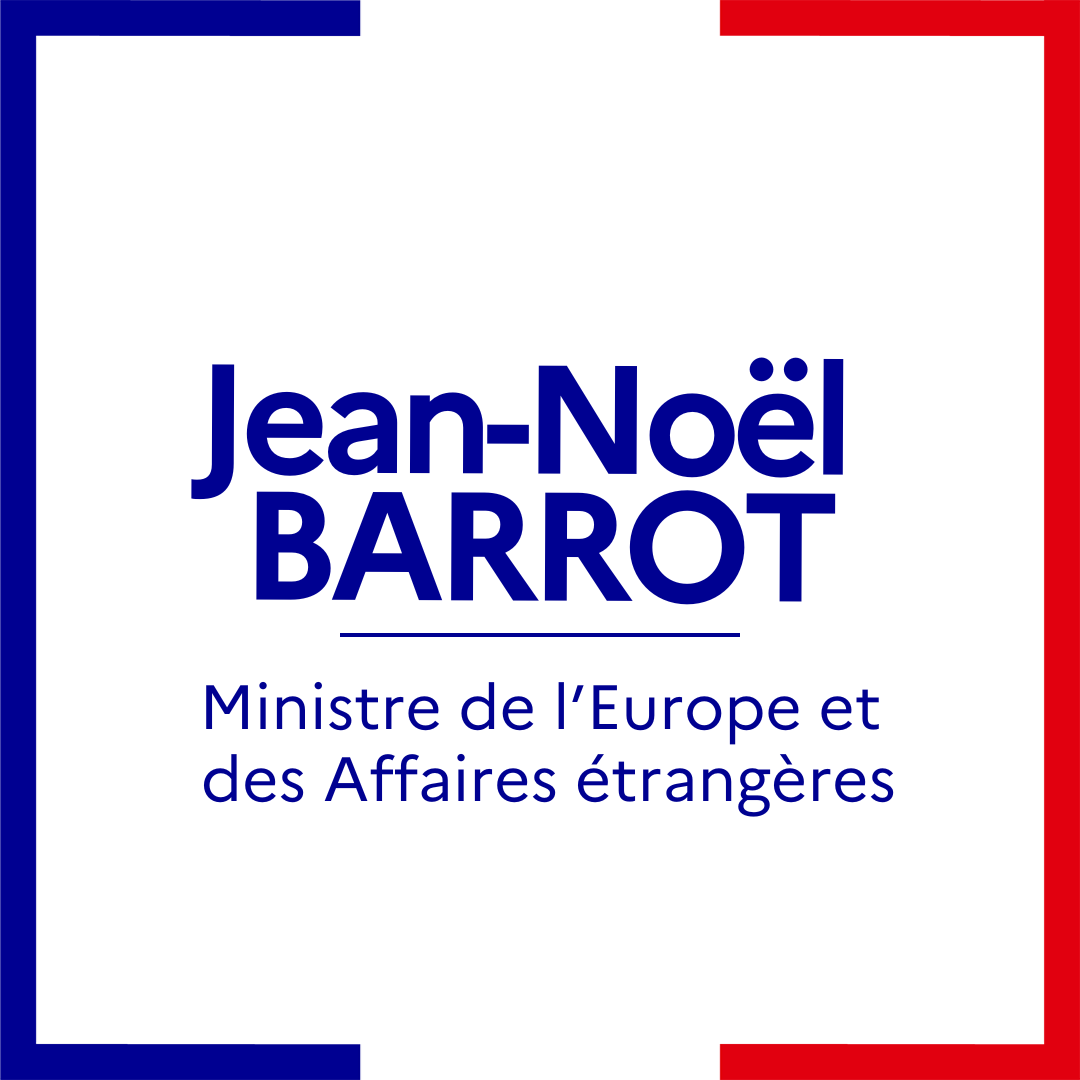 #Gouvernement | Sur la proposition du Premier ministre, le président de la République a nommé M. Jean-Noël BARROT ministre de l’Europe et des Affaires étrangères.