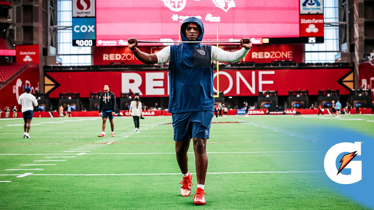 Getting warmed up <a href="/Gatorade/">Gatorade</a>