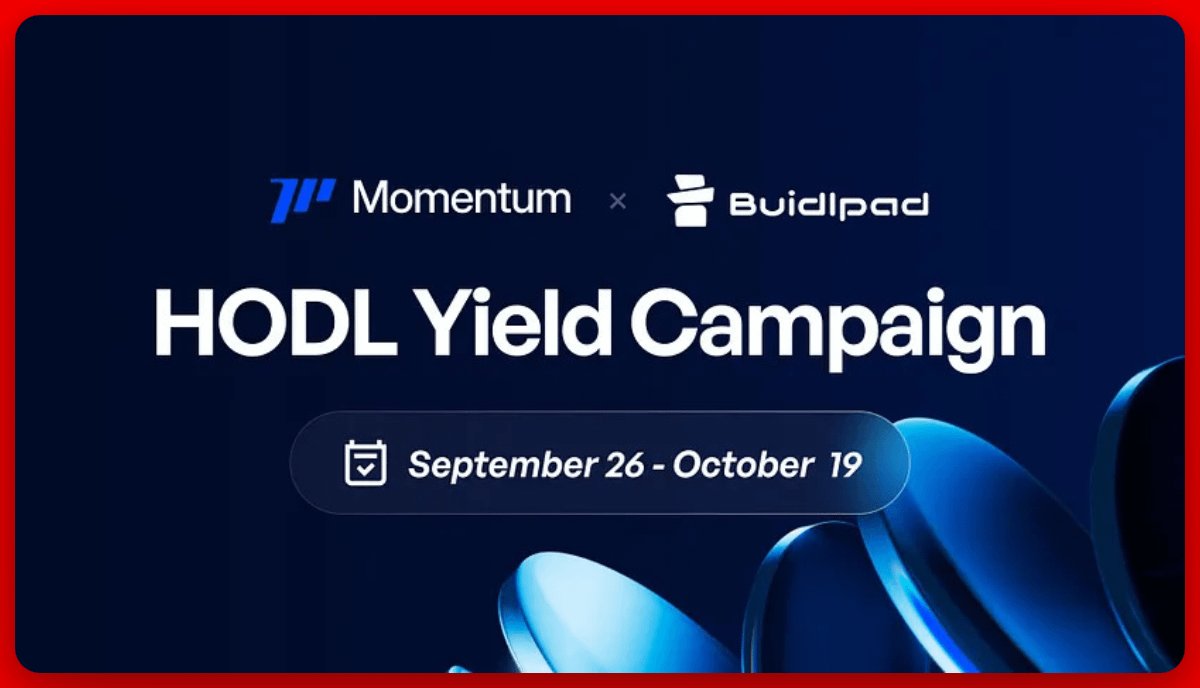 brain_eth_'s tweet image. The Buildpad HODL Yield Campaign is a collaboration between @MMTFinance and @buidlpad that offers users the  opportunity to earn high yields on their deposits.
Some of the benefits are; earning high yields on deposits, supports liquidity growth in the Sui ecosystem.