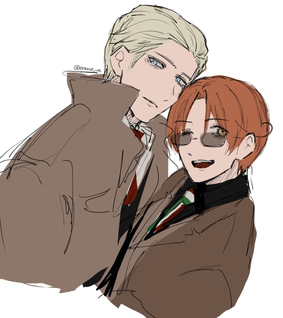 久々に描いたら全然いつもと違う絵柄描けるようになってておもろいっていうらくがき　どくい